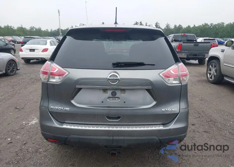 2016 Nissan Rogue Sv from USA, damaged, VIN KNMAT2MV1GP595861